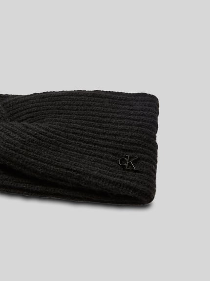 CK Calvin Klein Stirnband aus Woll-Mix  Black 2