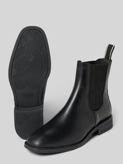 GANT Botki z naturalnej skóry bydlęcej model 'Fayy' Czarny 4
