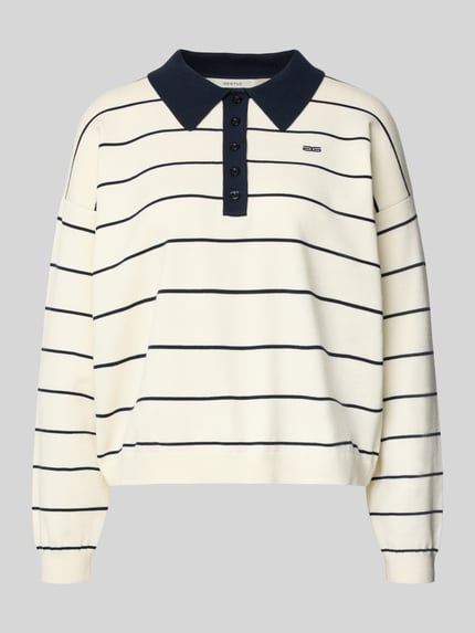 Strickpullover mit Polokragen Modell 'taige' Shop The Look MANNEQUINE