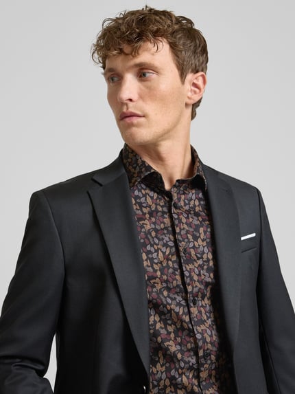 Matinique Regular fit vrijetijdsoverhemd met kentkraag, model 'Trostol' Paars - 3