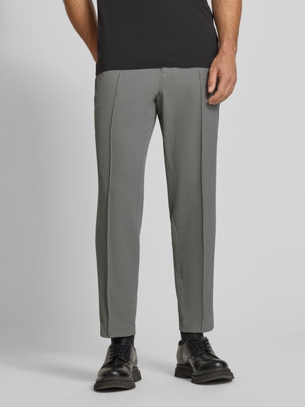 CK Calvin Klein Stoffhose mit französischen Eingrifftaschen Stein 4