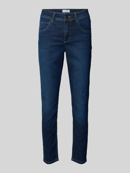 ANGELS Stoffhose mit 5-Pocket-Design Modell 'Ornella' Dunkelblau 2