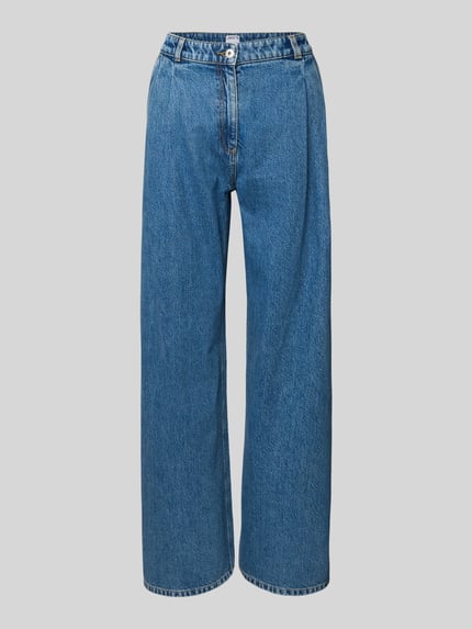 loose fit jeans met katoen-aandeel Shop The Look MANNEQUINE