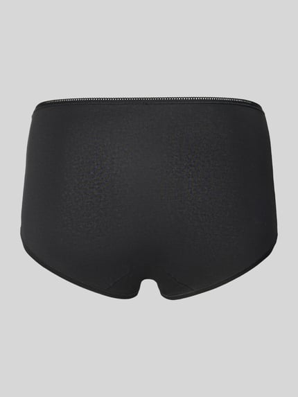 Sloggi Slim Fit Panties mit Logo-Patch im 3er-Pack Black 3