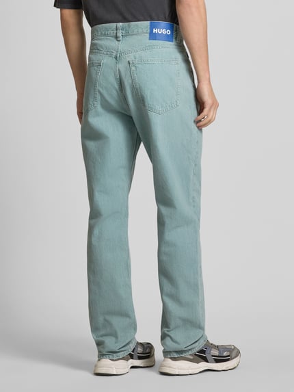 HUGO Blue Baggy jeans met steekzakken, model 'Nate' Jeansblauw - 5