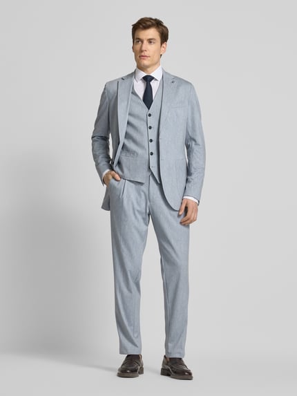 CG – CLUB of GENTS Sakko mit aufgesetzten Taschen Modell 'Carter' Bleu 1
