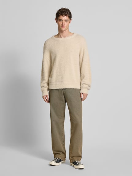 Carhartt Work In Progress Loose Fit Jeans im 5-Pocket-Design Modell 'Landon' Jeansblau 1