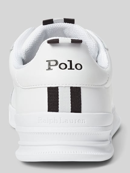 Polo Ralph Lauren sneakers van echt leer met logodetails Wit - 5