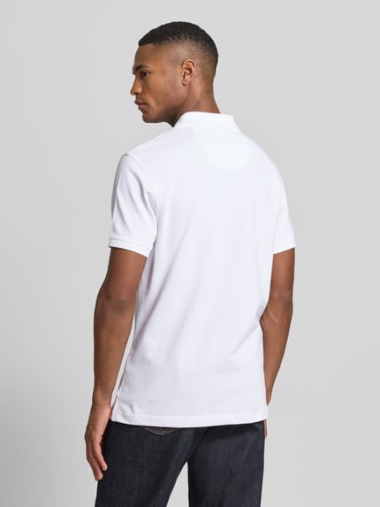 Barbour Koszulka polo Regular Fit z czystej bawełny Beżowy 5