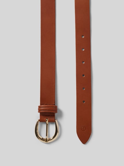 Tamaris Leren ceintuur met doornsluiting Cognac - 3