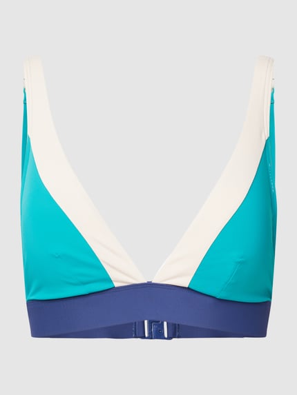 Esprit Bikinitop in colour-blocking-design Groen - 1