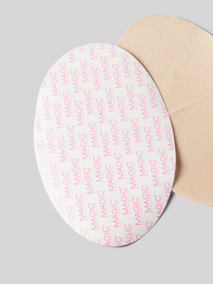 MAGIC Bodyfashion Plakstrips in effen design in een set van 5 stuks Beige - 3