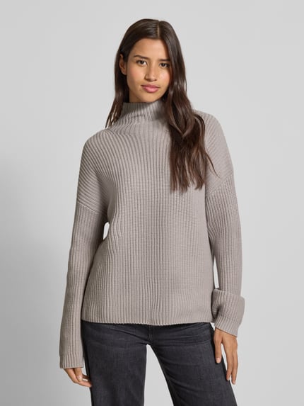 0039 Italy Loose fit gebreide pullover van een mix van kasjmier en wol, model 'LONA' Kit - 4