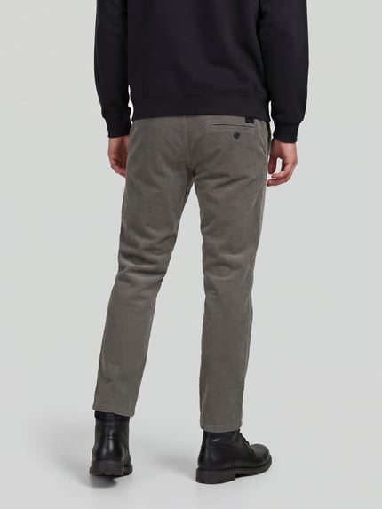ONLY & SONS Schmale Hose mit Cordstruktur Hellgruen 5