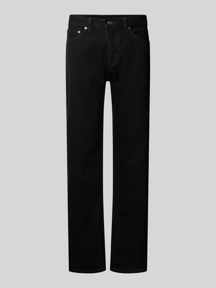 Levi's® Regular fit jeans met steekzakken, model '505™' Black - 2