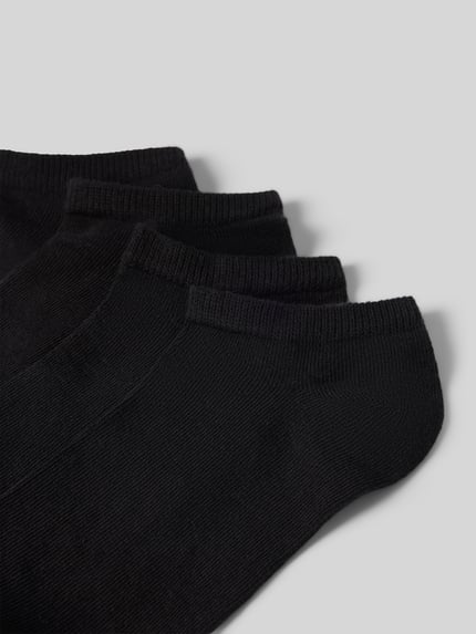 s.Oliver RED LABEL Sokken van katoenmix in set van 4 Zwart - 2