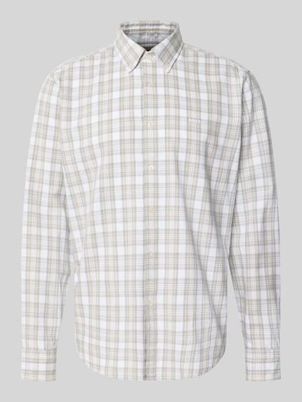 BOSS Orange Regular Fit Freizeithemd aus Baumwoll-Viskose-Mix Modell 'Ricoplus_M' Weiss 2