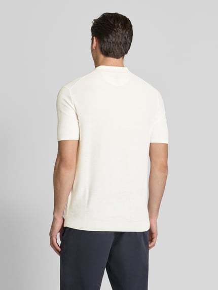 Polo Ralph Lauren Slim Fit Poloshirt mit Kentkragen Weiss 5