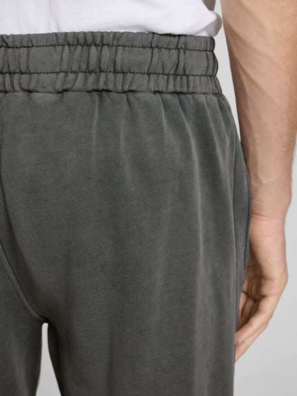 PEGADOR Tapered fit sweatpants met labelstitching Zwart - 3