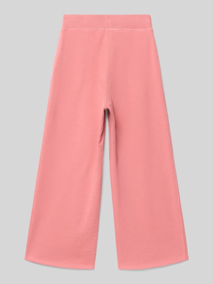 Productfoto, Regular Fit Sweatpants uit katoenmix van Polo Ralph Lauren Teens, look: effen, boord elastisch, sweat materiaal, kleur roze.