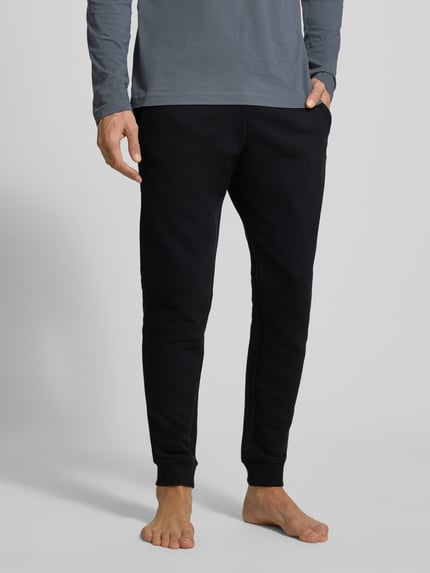 Christian Berg Men Sweatpants mit elastischem Bund Black 4