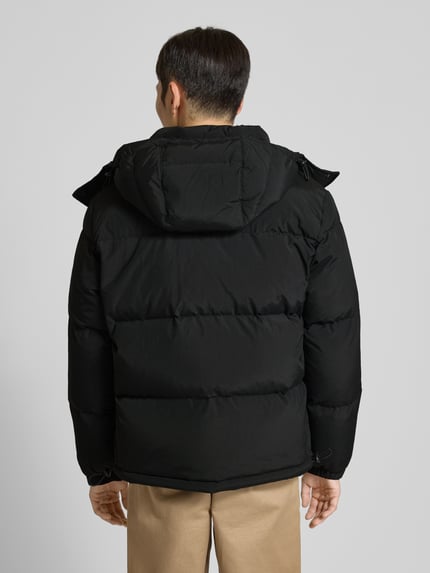 HUGO Regular fit donsjack met afneembare capuchon, model 'BIRONO' Zwart - 5
