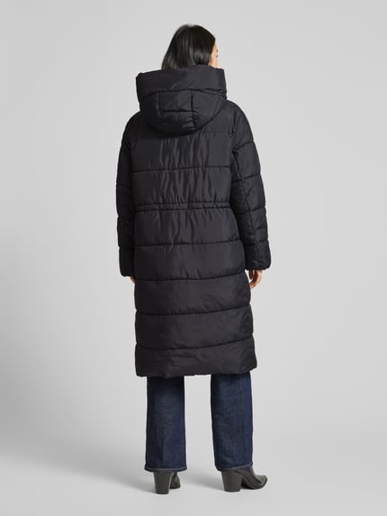 Jake*s Casual Gewatteerde jas met capuchon Zwart - 5