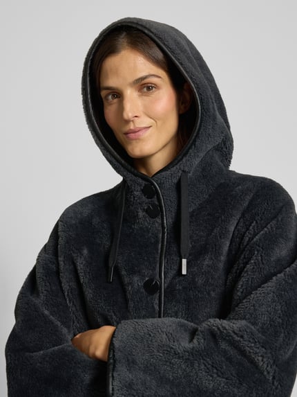 OAKWOOD Kurtka typu teddy z kapturem Model „SEOUL” Antracytowy 3