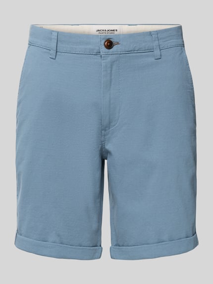 Regular Fit Shorts mit Strukturmuster Modell 'FURY' Shop The Look MANNEQUINE