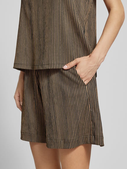 Tom Tailor Denim Loose Fit Shorts mit Strukturmuster Black 3