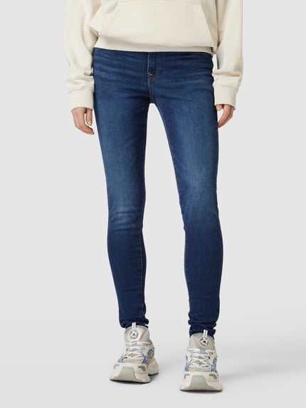 Levi's® Jeansy o kroju super skinny fit z mieszanki bawełny Ciemnoniebieski 4