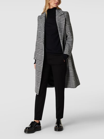 Jake*s Collection Stoffhose mit Bügelfalten Black 1