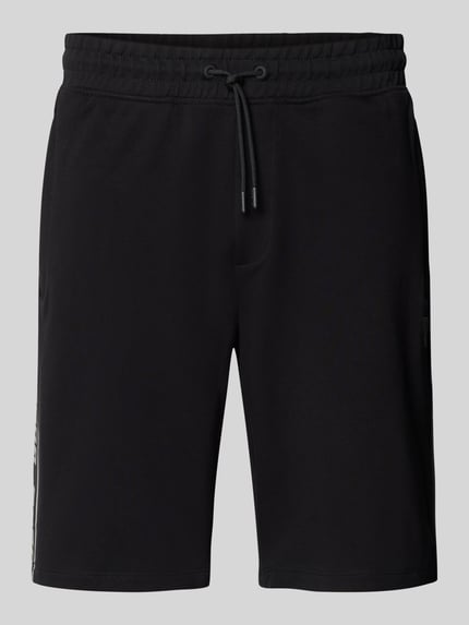 Shorts mit elastischem Bund und Tunnelzug Shop The Look MANNEQUINE