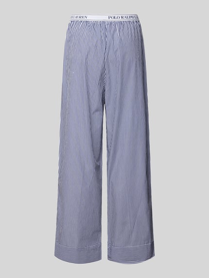 Polo Ralph Lauren Pyjama-Hose mit elastischem Logo-Bund Dunkelblau 3