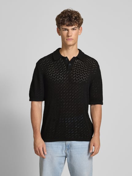 JACK & JONES Freizeithemd mit Knopfleiste Modell 'HYDRA' Black 4