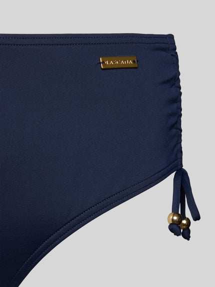LASCANA Bikinihose in unifarbenem Design Dunkelblau 2