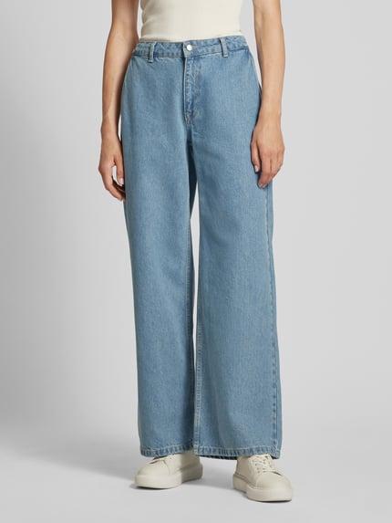 My Essential Wardrobe Loose Fit Jeans mit 5-Pocket-Design Hellblau 4