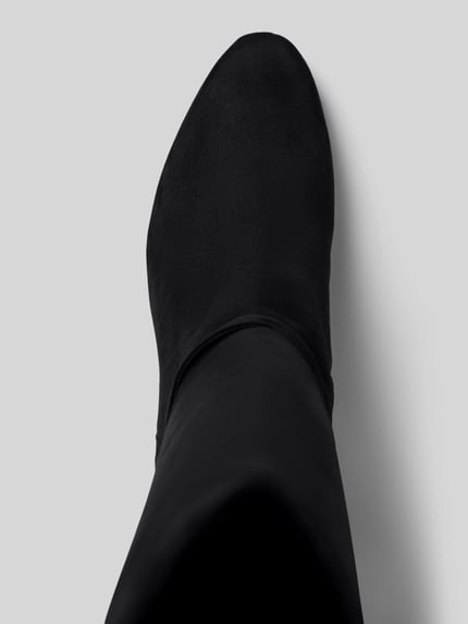 Lauren Ralph Lauren Stiefel aus echtem Wildleder Modell 'KELLIE' Black 3