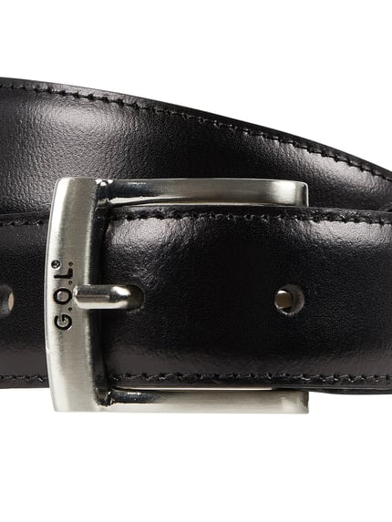 G.O.L. Gürtel aus Leder Black 2