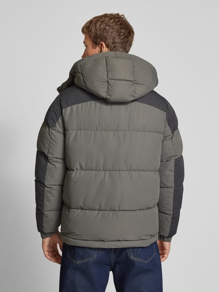 JACK & JONES Gewatteerd jack met capuchon, model 'AERO' Middengrijs - 5