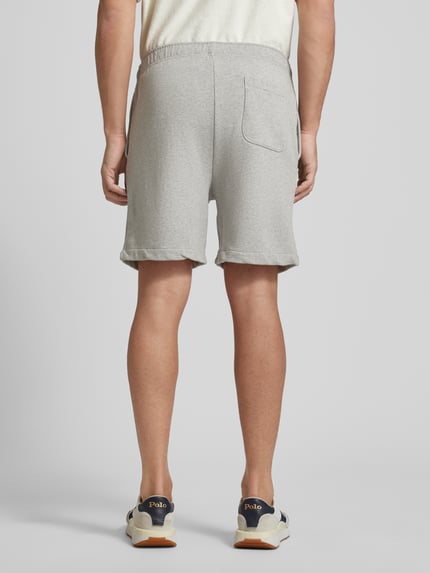 Polo Ralph Lauren Regular Fit Sweatshorts mit Tunnelzug Hellgrau 5