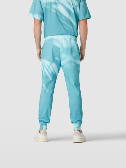 Blue Sky Inn sweatpants met elastische band Lichtblauw - 5
