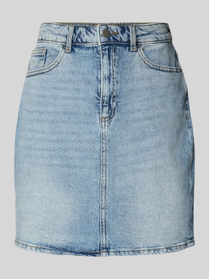 VILA Spódnica jeansowa z 5 kieszeniami model ‘KAJA’ Jeansowy niebieski 2