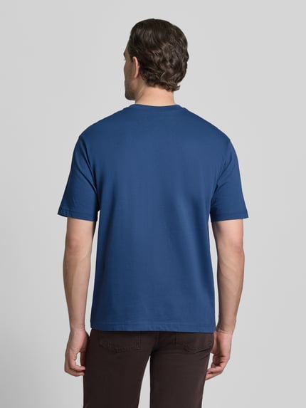 MCNEAL T-shirt o kroju regular fit z czystej bawełny Szaroniebieski 5