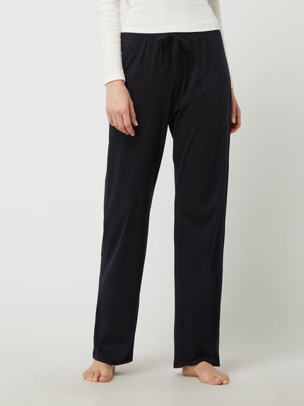 HANRO Comfortbroek van gemerceriseerd katoen, model 'Cotton Deluxe' Zwart - 4