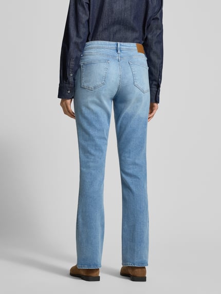 s.Oliver RED LABEL Jeansy bootcut z mieszanki bawełny Niebieski 5