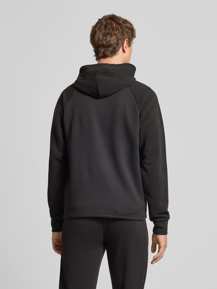 JACK & JONES Regular fit sweatjack met logoprint, model 'Thatcher' Zwart - 5
