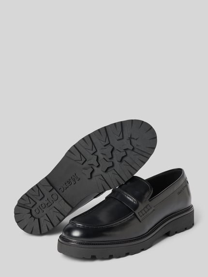 Marc O'Polo Loafersy z naturalnej skóry bydlęcej model 'Phil' Czarny 5