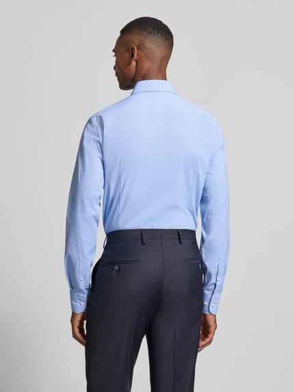 BOSS Slim Fit Businesshemd aus atmungsaktivem Material Modell 'KENT' Bleu 5