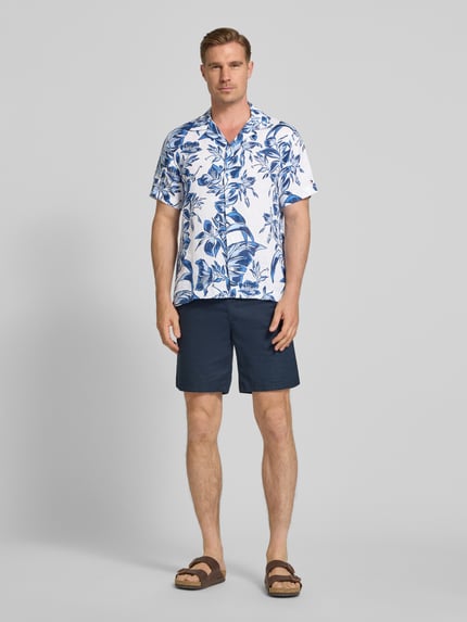 Tommy Hilfiger regular fit vrijetijdsoverhemd van puur linnen Offwhite - 1